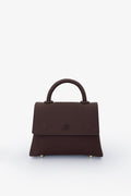 The Hailey Bag - Small Pebble - Chocolate
