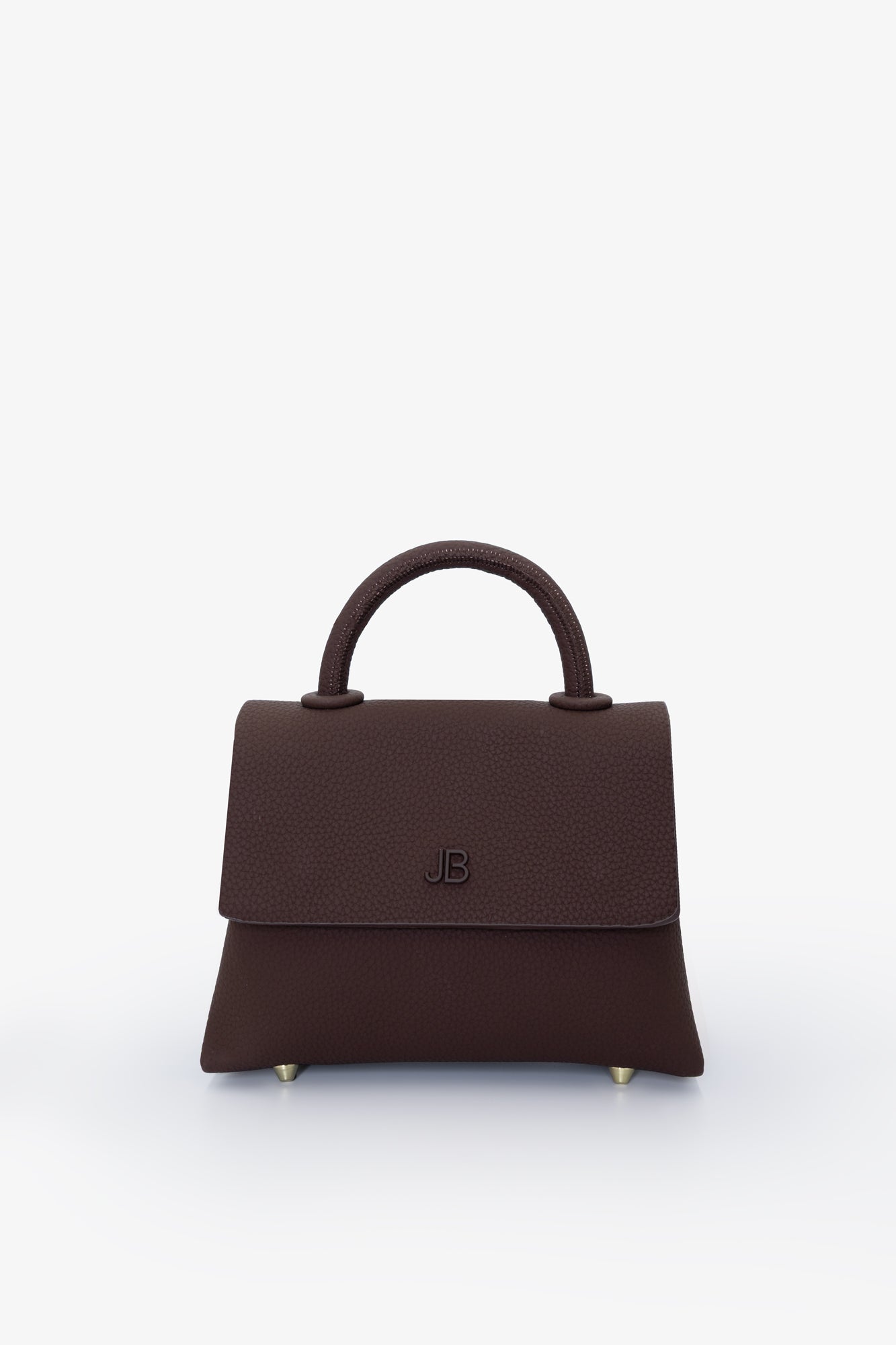 The Hailey Bag - Small Pebble - Chocolate