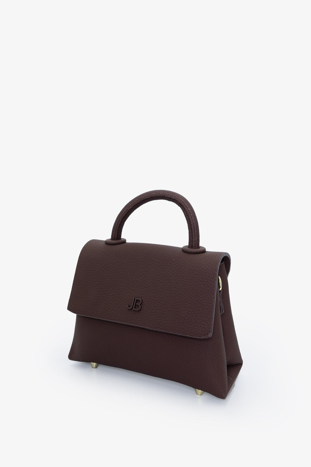 The Hailey Bag - Small Pebble - Chocolate