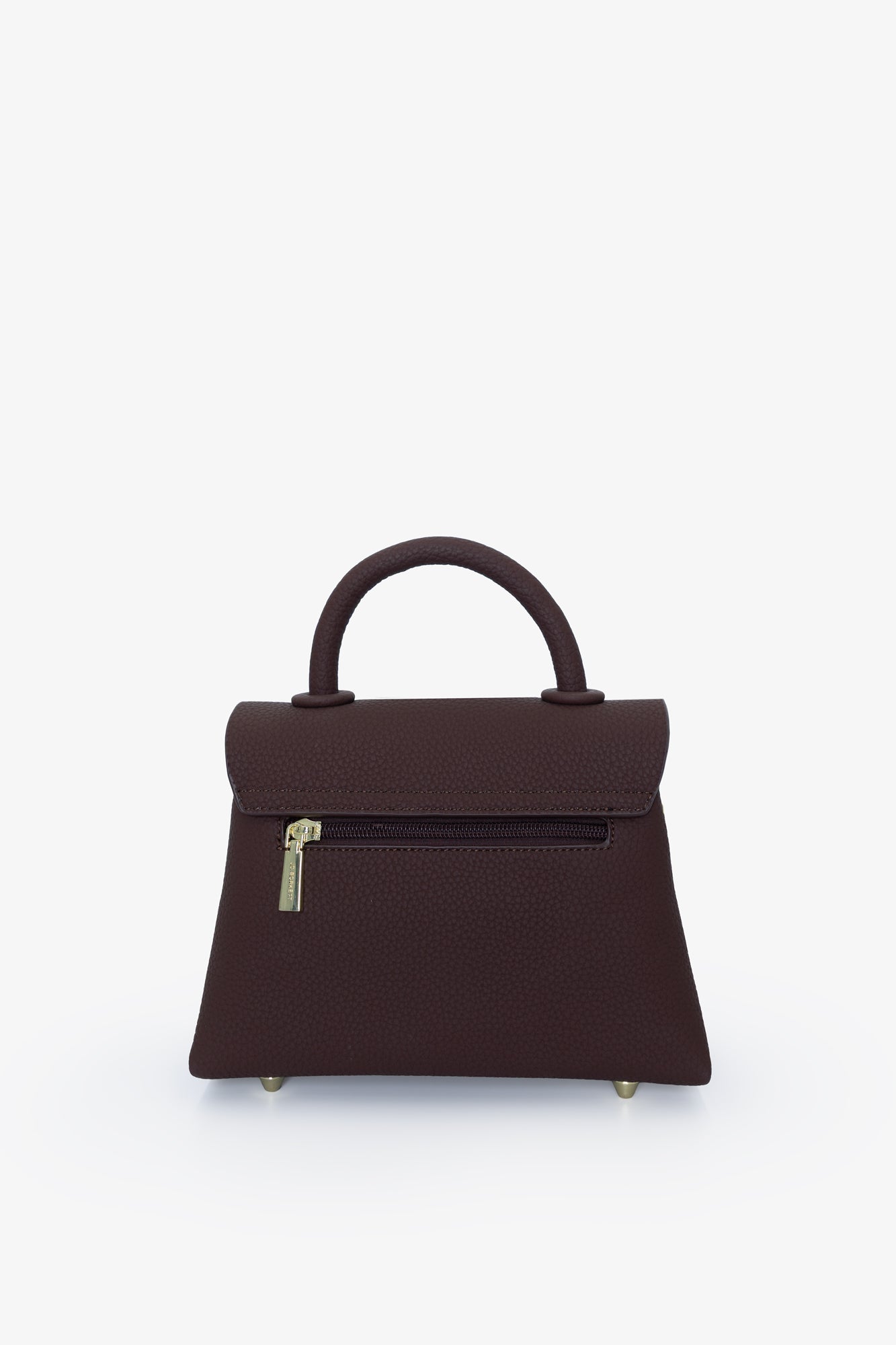 The Hailey Bag - Small Pebble - Chocolate