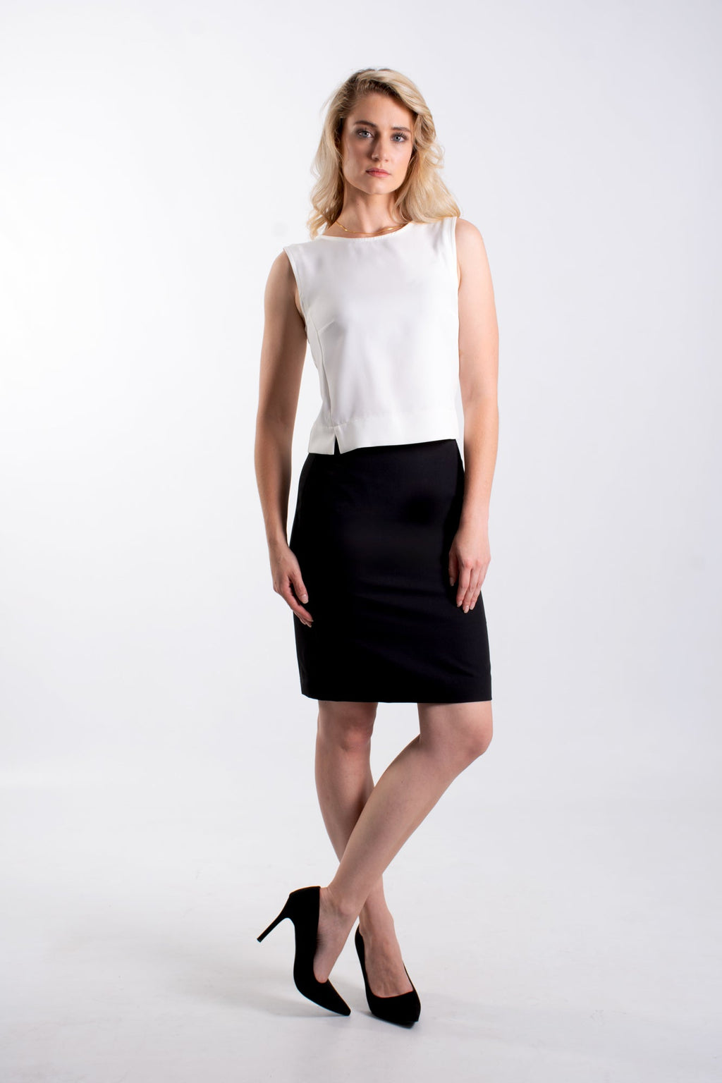 Ladies Office Skirt 55 CM