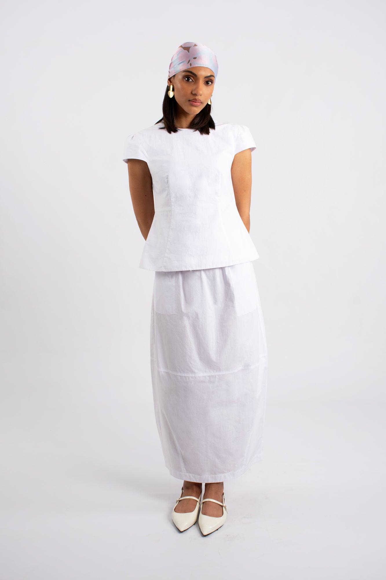Cotton Cap Sleeve Top