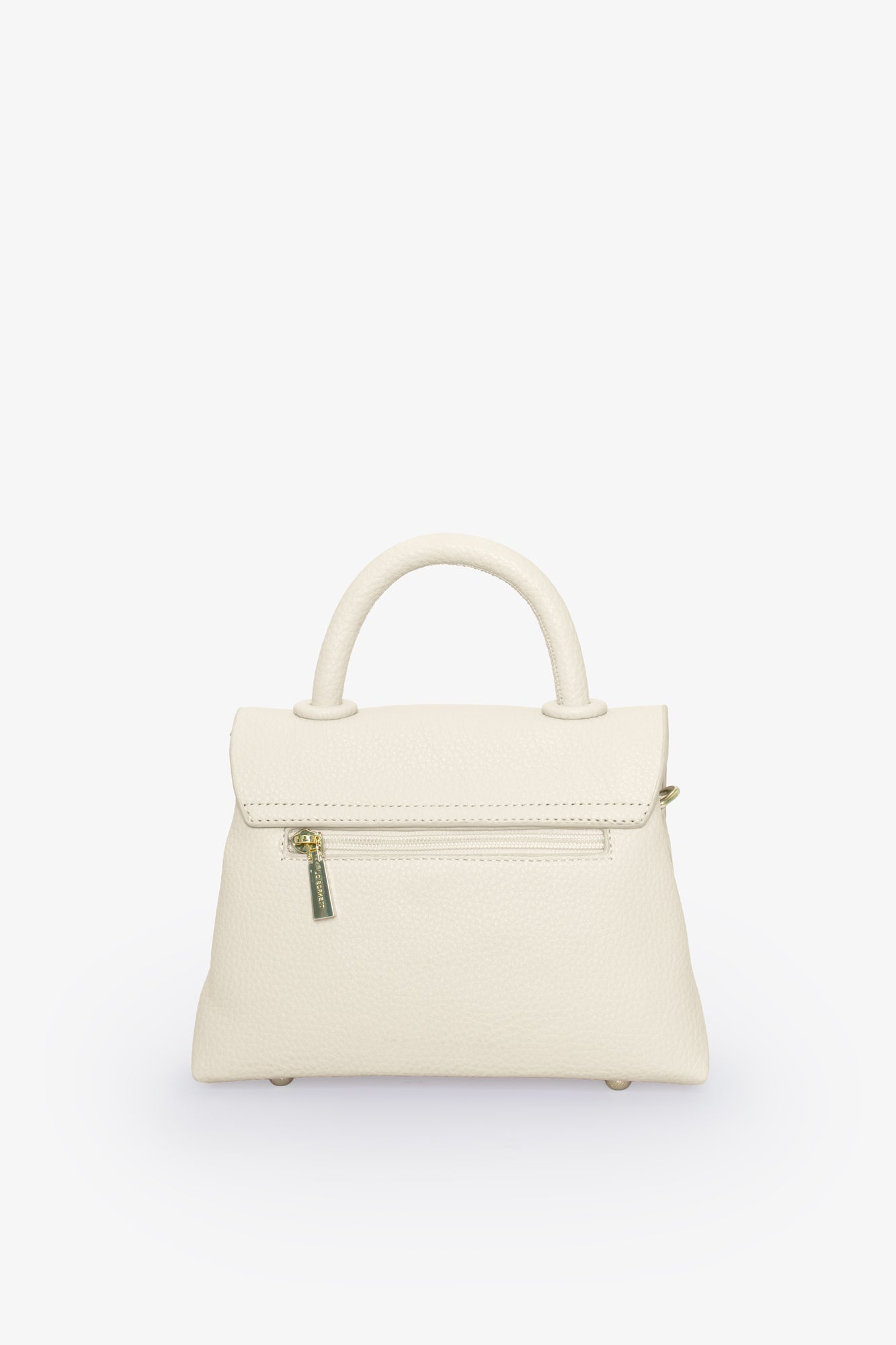 The Hailey Bag - Small Pebble - Cream
