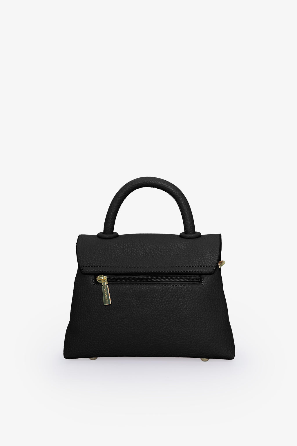 The Hailey Bag - Small Pebble - Black