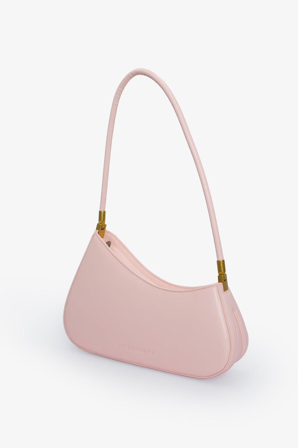 The Gia - Small Asymmetric Shoulder Bag - Pink