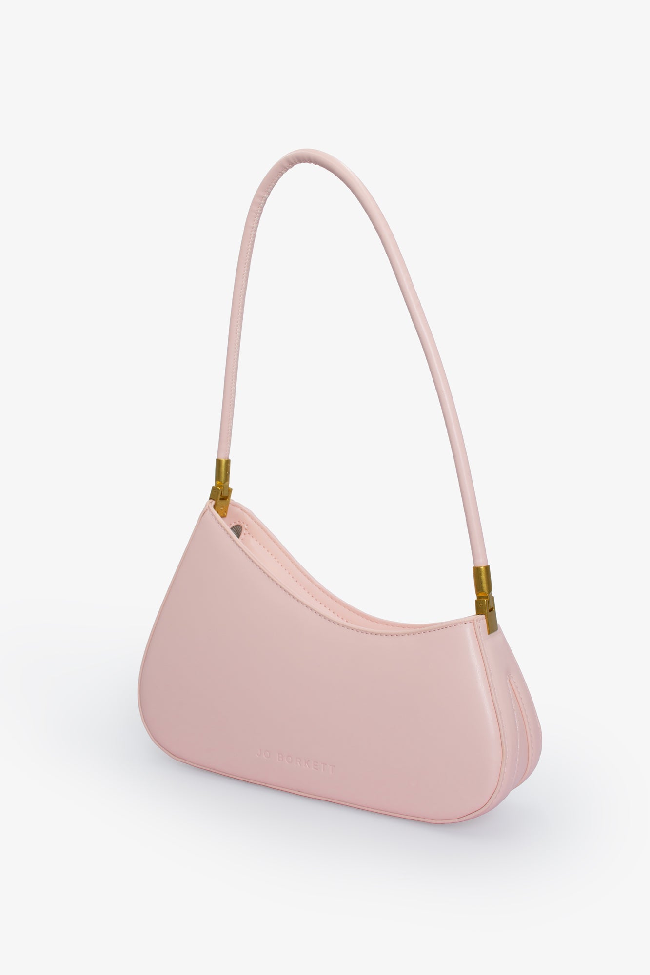 The Gia - Small Asymmetric Shoulder Bag - Pink
