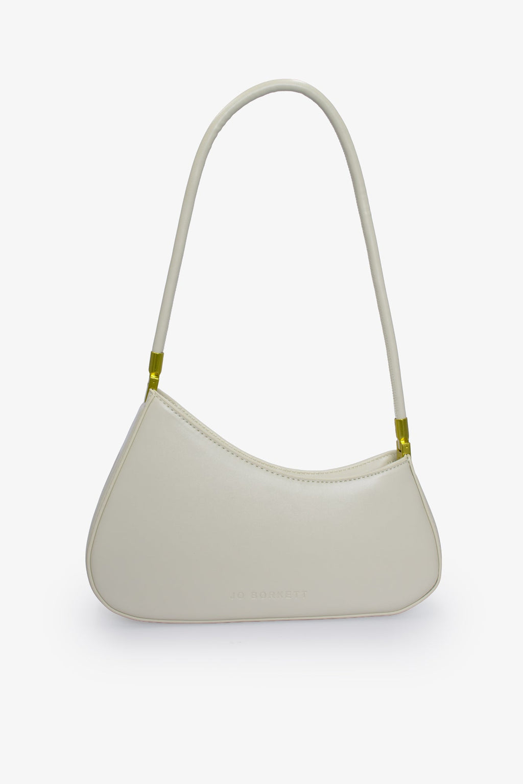 The Gia Bag - Small Asymmetric Shoulder Bag - Cream