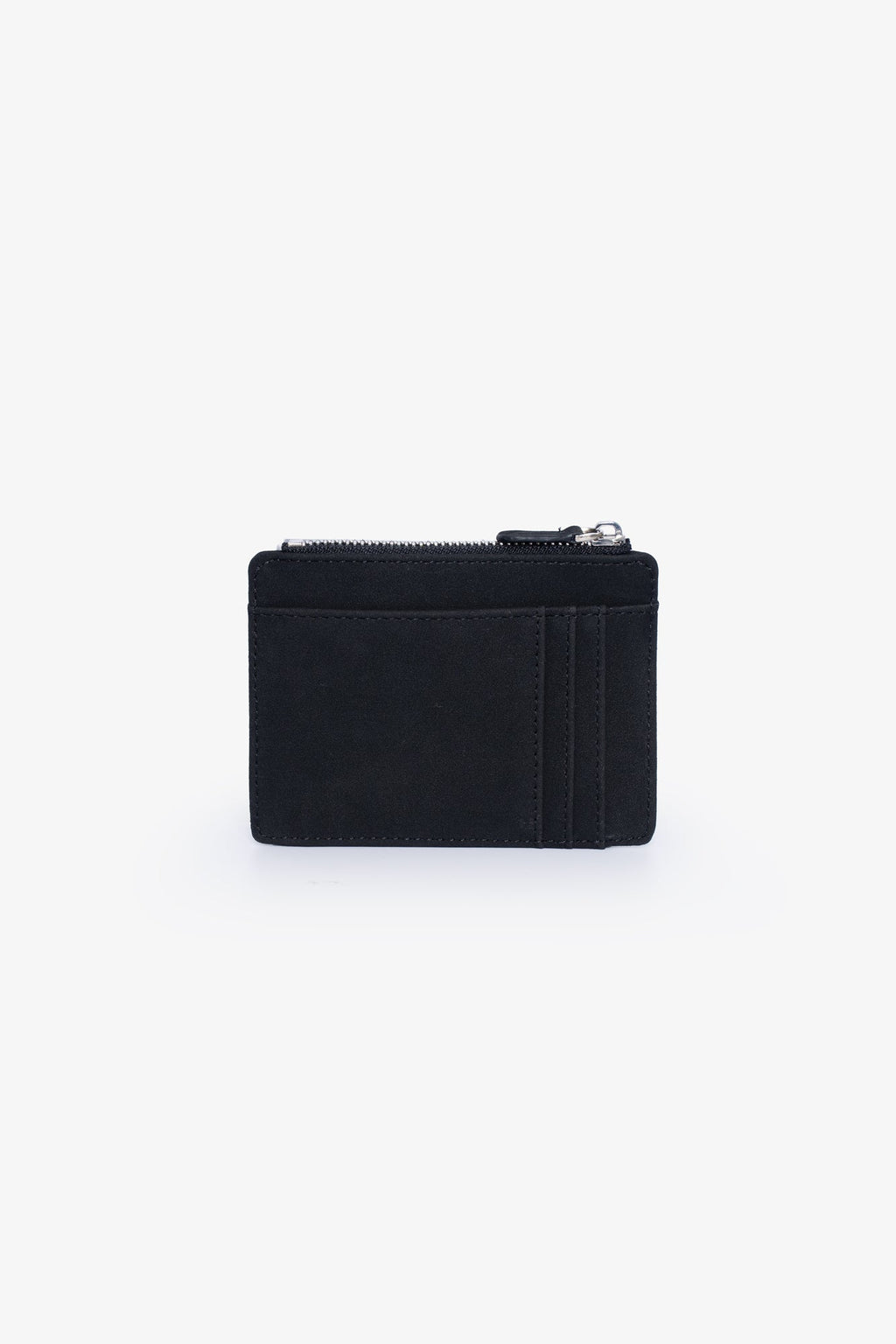 The Jessica - Suede Card Holder - Black