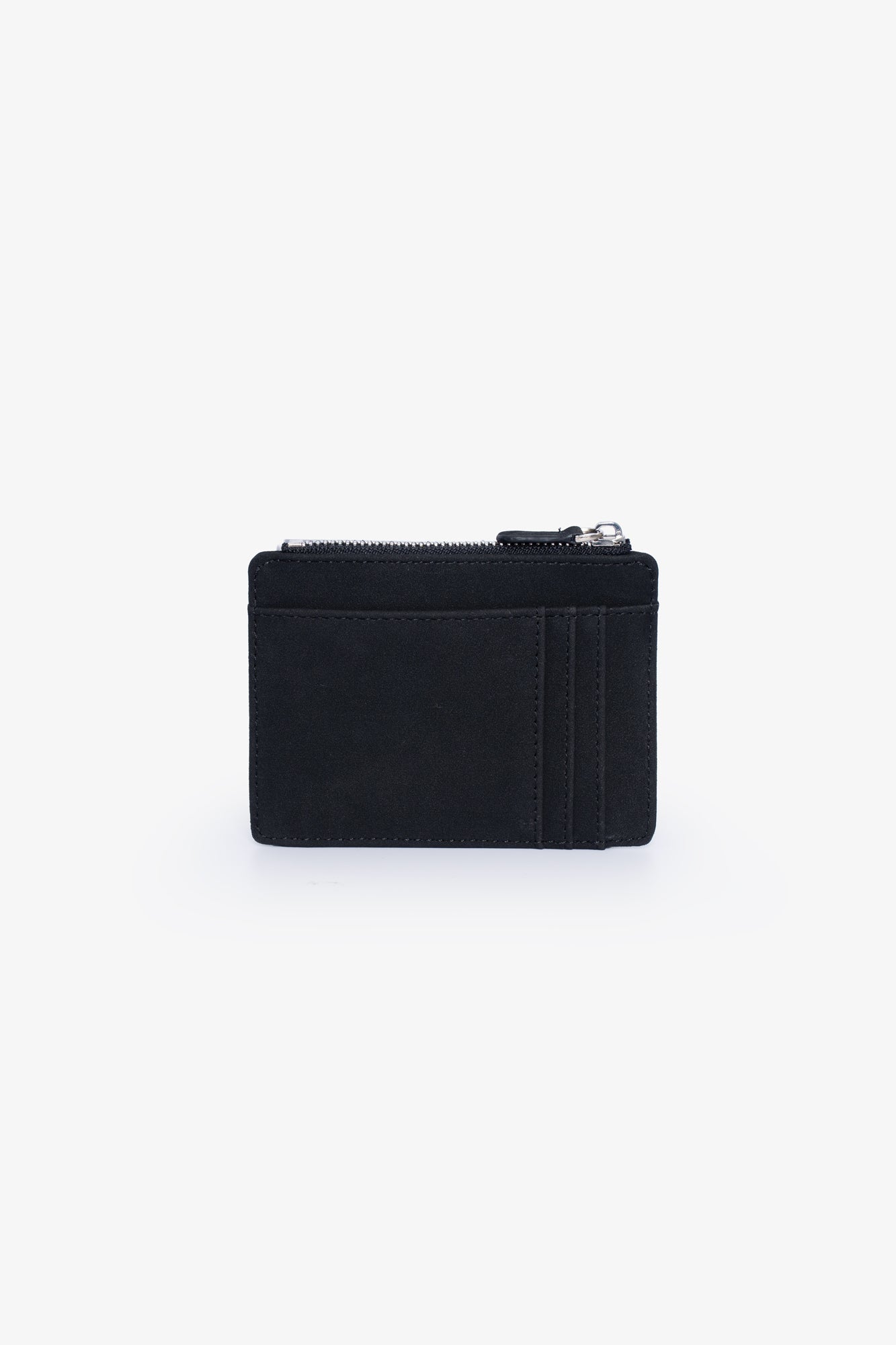 The Jessica - Suede Card Holder - Black