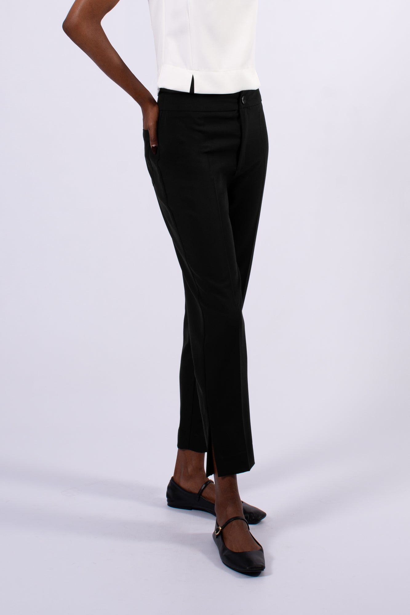 Ladies Office Narrow Leg Trousers