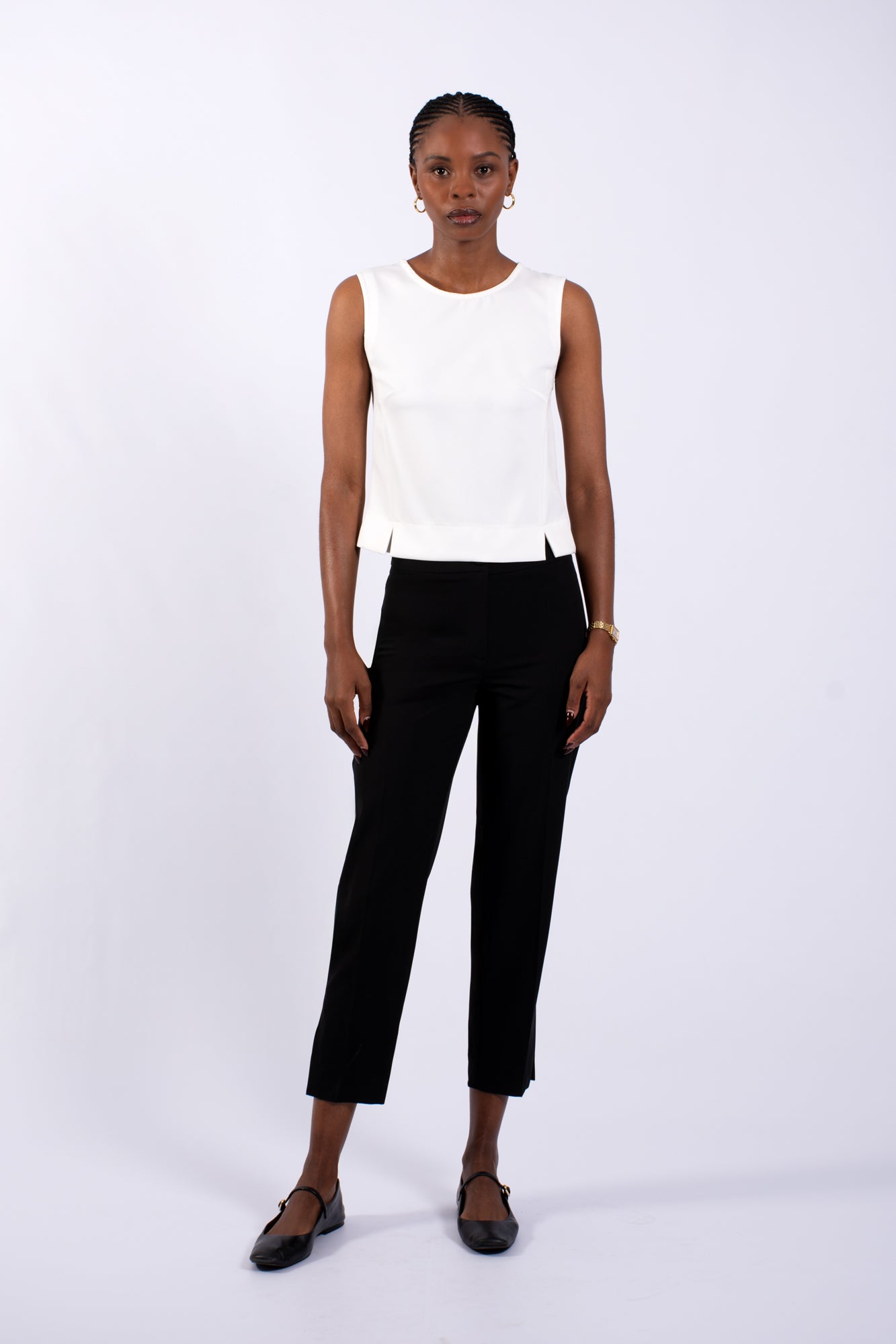 Ladies Office Narrow Leg Trousers