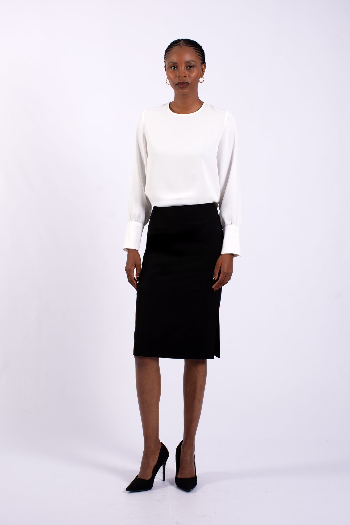 Ladies Office Skirt 65 CM