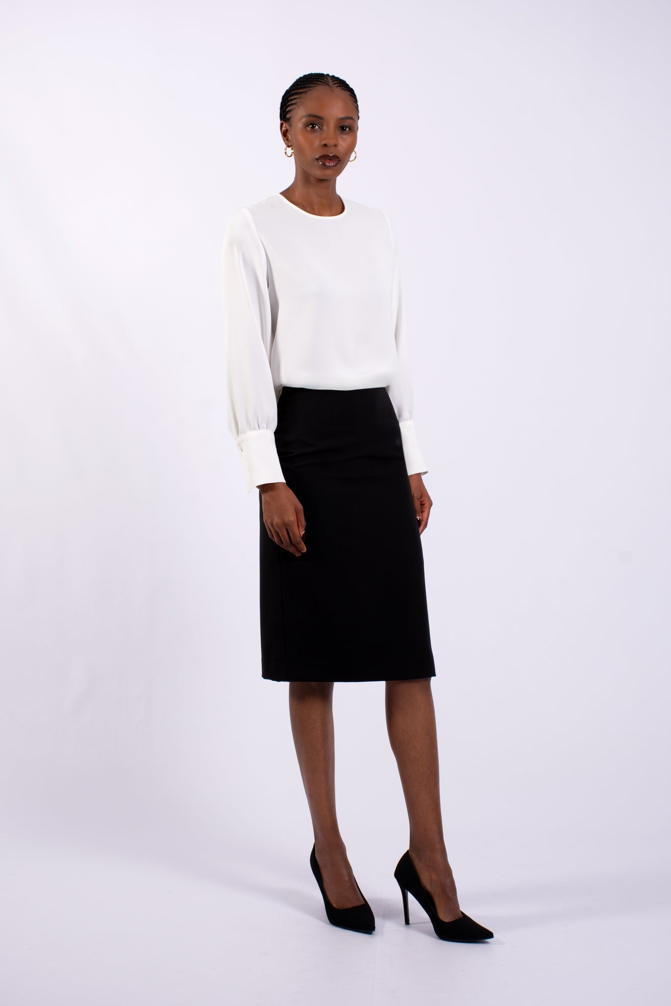 Ladies Office Skirt 65 CM