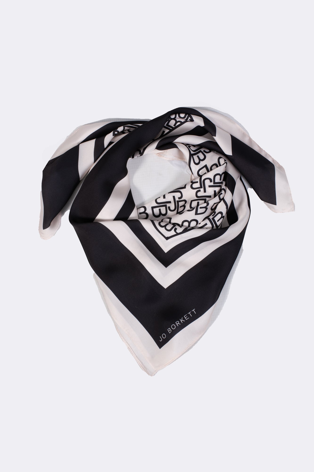 Monogram Neckerchief (Cream)