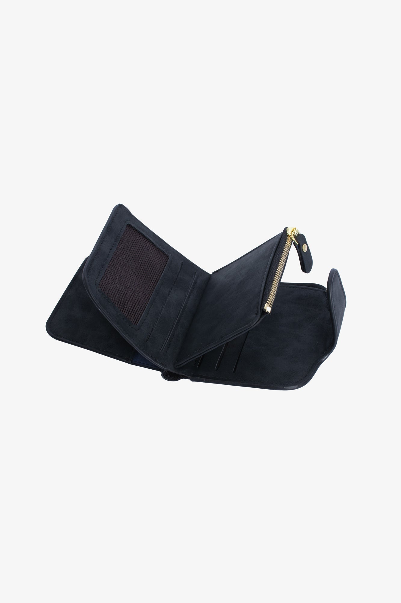 The Small Bi Fold Wallet - Black