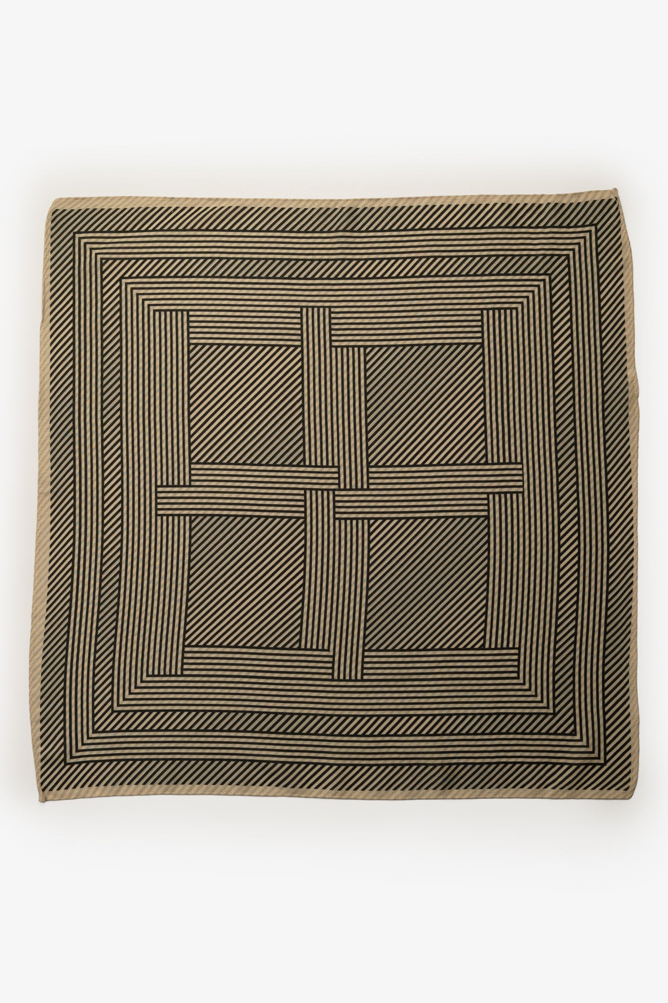 Metro Lines Neckerchief - Camel