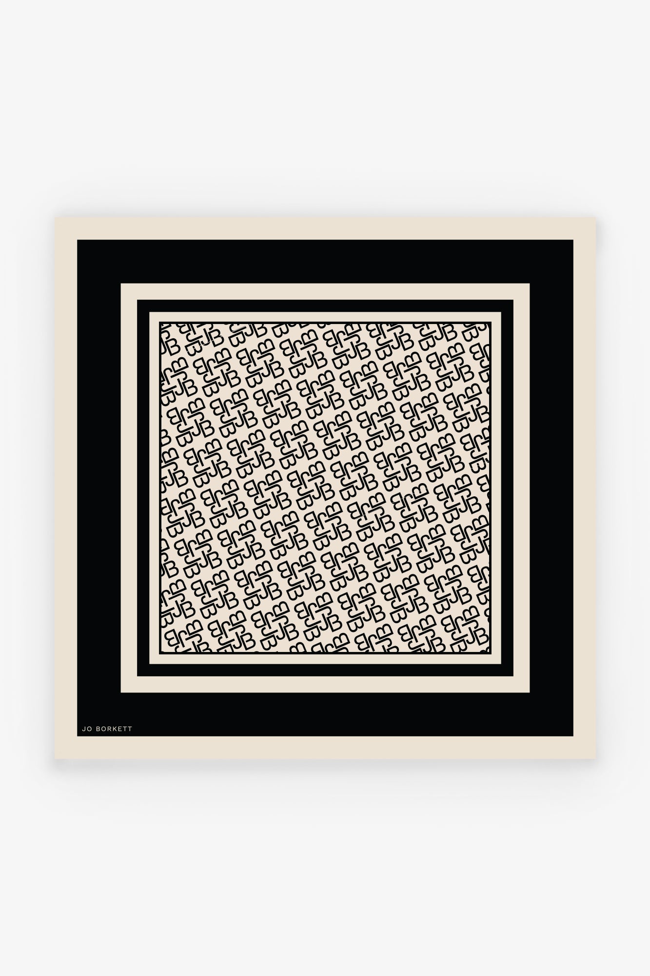 Monogram Neckerchief (Cream)